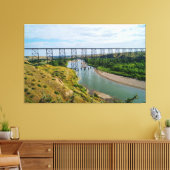 アルバータ鉄道アイコン キャンバスプリント (インサイチュ (リビング))