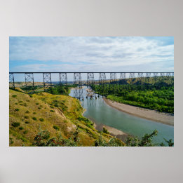 アルバータ鉄道アイコン ポスター