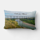 アルバータ鉄道アイコン ランバークッション (裏面)