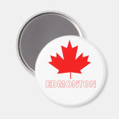 アルバータ、エドモントン マグネット (正面/裏面)