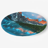 アルバータ，カナダ ペーパープレート (アングル)