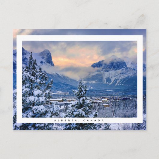 アルバータ，カナダ ポストカード (正面)