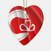 アルバータ セラミックオーナメント (左)