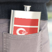 アルバータ・フラスコ・カルガリー国旗 フラスク (インサイチュ)