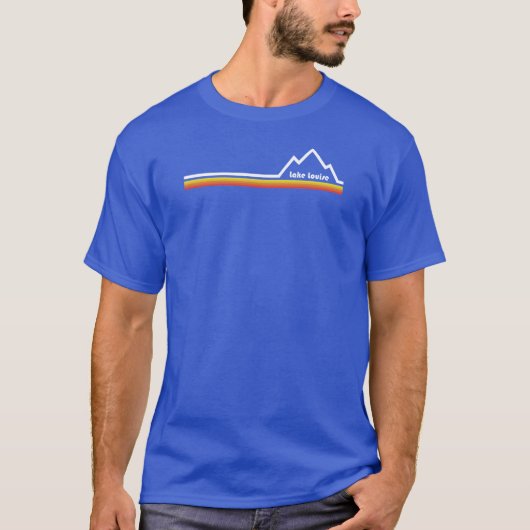 アルバータ、ルイーズ湖 Tシャツ (正面)