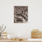 アルバートでグランドマソニック王室のギャザリング ポスター (キッチン)