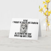 アルバートエイリアンT カード (黄色い花)