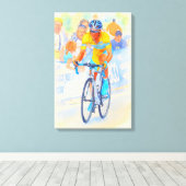 アルバートコンタドールTop of the Navacerrada Pass 2008 キャンバスプリント (インサイチュ (ウッドフロア))