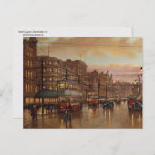 アルバートスクエアマンチェスターSTEVEN SCHOLES ポストカード (正面/裏面)