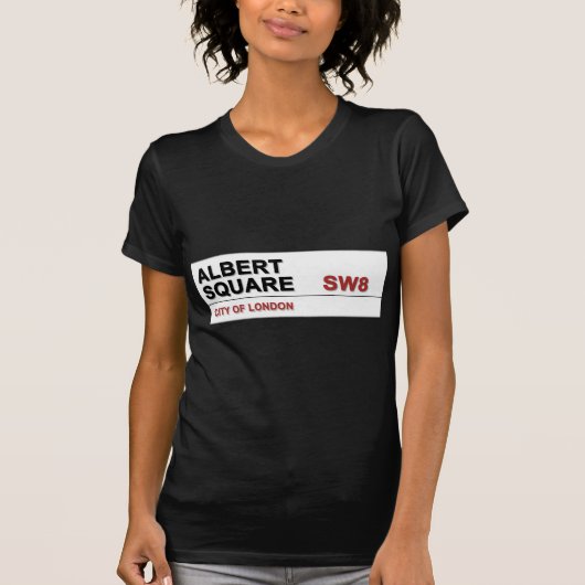 アルバートスクエアロンドンイングランド Tシャツ (正面)