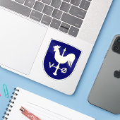 アルバートスランド州の市町村の紋章 シール (ノートパソコンとiPhone)