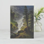 アルバートビアスタットロッキーマウンテンウォーターフォール 招待状 (スタンド正面)