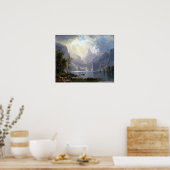 アルバートビエルシュタットインザシエラスレイクタホ ポスター (キッチン)