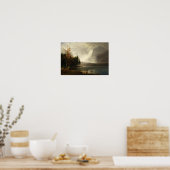 アルバートビエルシュタットエステスパークコロラドウィテズレイク ポスター (キッチン)