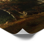 アルバートビエルシュタットエステスパークコロラドウィテズレイク ポスター (角)