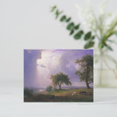 アルバートビエルシュタットカリフォルニア春キャトル ポストカード (スタンド正面)