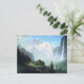 アルバートビエルシュタットstaubbach滝近くラウテルブル ポストカード (スタンド正面)