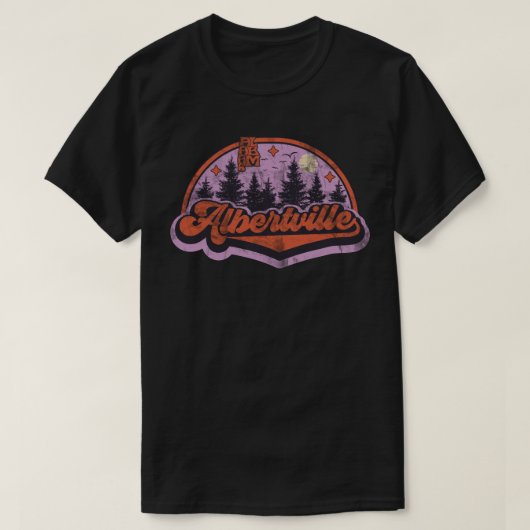 アルバートビル (アラバマ州) Tシャツ (デザイン正面)