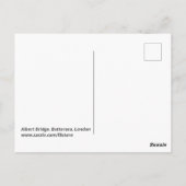 アルバートブリッジ,ロンドンポストカード ポストカード (裏面)