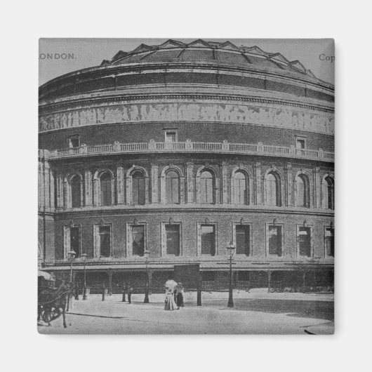 アルバートホールの眺め， c.1900 マグネット (正面)
