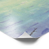 アルバートマルケスモールボートアットポーカーロールズベイポスト フォトプリント            (角)