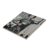 アルバートリンチ著ジャンヌダルク タイル (側面)