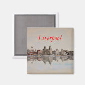 アルバート波止場-冷蔵庫用マグネット マグネット (正面/裏面)