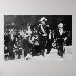 アルバート王及びエリザベス女王のゲントの博覧会1913年 ポスター