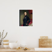 アルバート王子のポートレート（1819年～61年） 1859年(c油) ポスター (キッチン)