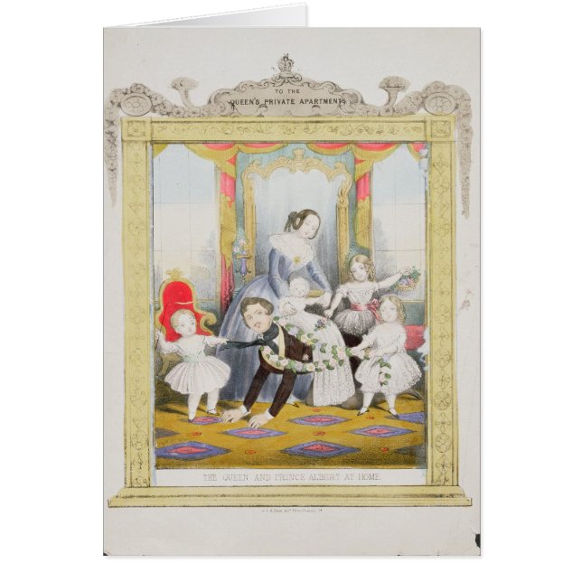 アルバート王子女王および家庭で (正面)