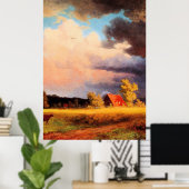 アルバート絵画・ビエルシュタットのバイエルランドスケープ ポスター (ホームオフィス)