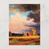 アルバート絵画・ビエルシュタットのバイエルランドスケープ ポストカード (正面)