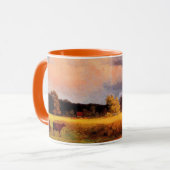 アルバート絵画・ビエルシュタットのバイエルランドスケープ マグカップ (正面左)