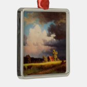 アルバート絵画・ビエルシュタットのバイエルランドスケープ メタルオーナメント (右)