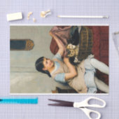 アルバート・アンカーの籠の子猫たち 薄葉紙 (クラフト)