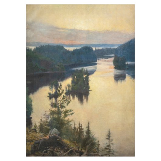 アルバート・エーデルフェルト – カウコラ・リッジアットサンセット テーブルクロス (正面)