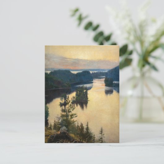 アルバート・エーデルフェルト – カウコラ・リッジアットサンセット ポストカード (スタンド正面)