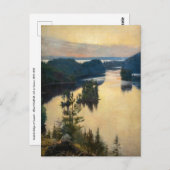 アルバート・エーデルフェルト – カウコラ・リッジアットサンセット ポストカード (正面/裏面)