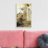 アルバート・エーデルフェルト – キリストとマリア・マグダレネ キャンバスプリント (インサイチュ (リビング))