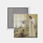 アルバート・エーデルフェルト – キリストとマリア・マグダレネ マグネット (正面/裏面)