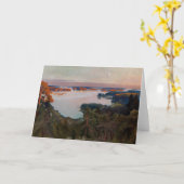 アルバート・エーデルフェルト – ハイコーの景色 カード (黄色い花)