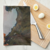 アルバート・エーデルフェルト – ハイコーの景色 キッチンタオル (四つ折り)