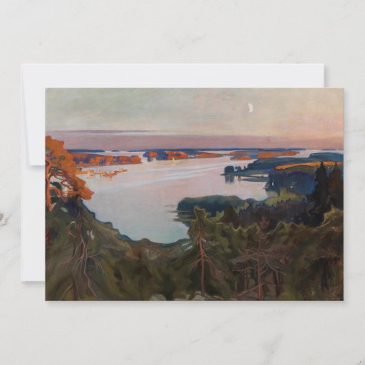 アルバート・エーデルフェルト – ハイコーの景色 サンキューカード (正面)