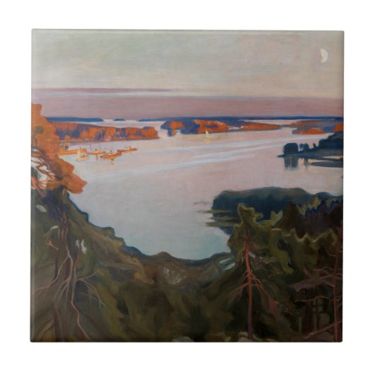 アルバート・エーデルフェルト – ハイコーの景色 タイル (正面)