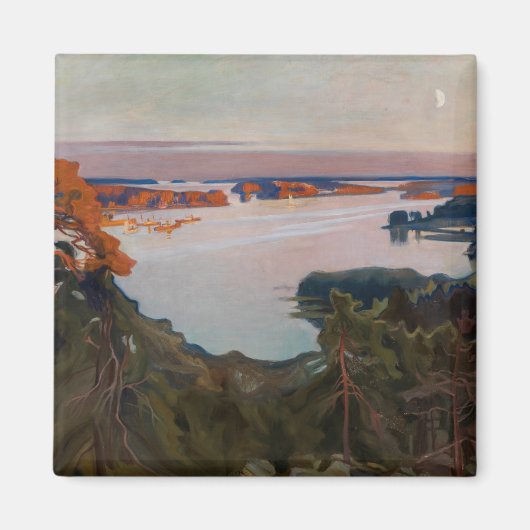 アルバート・エーデルフェルト – ハイコーの景色 マグネット (正面)