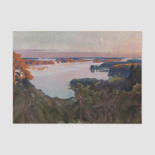 アルバート・エーデルフェルト – ハイコーの景色 薄葉紙 (正面)
