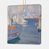 アルバート・エーデルフェルト – ヘルシンキの港 セラミックオーナメント (左)