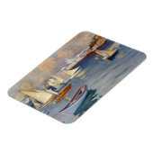 アルバート・エーデルフェルト・ヘルシンキの港 マグネット (左側)