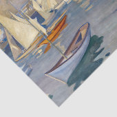 アルバート・エーデルフェルト・ヘルシンキの港 薄葉紙 (詳細)