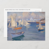 アルバート・エーデルフェルト – ヘルシンキポストカードの港 ポストカード (正面/裏面)